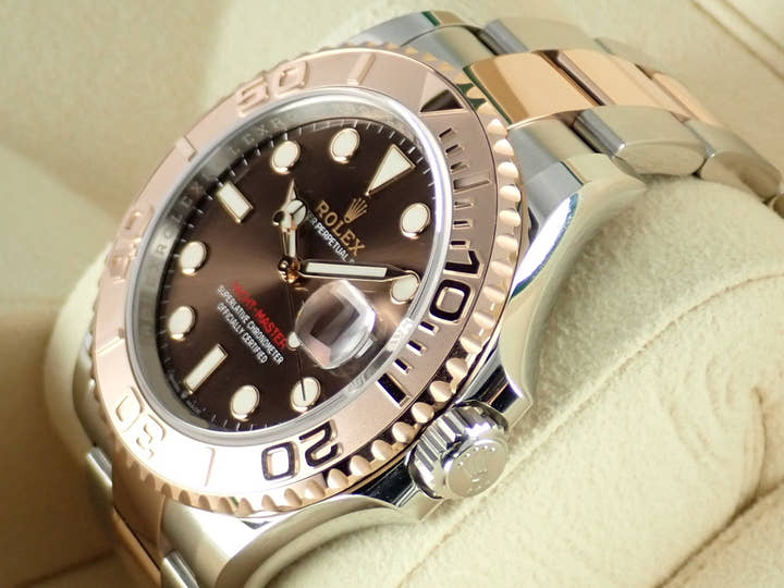 ロレックス ヨットマスター Ref.126621 チョコレート文字盤 未使用 yacht-master-90