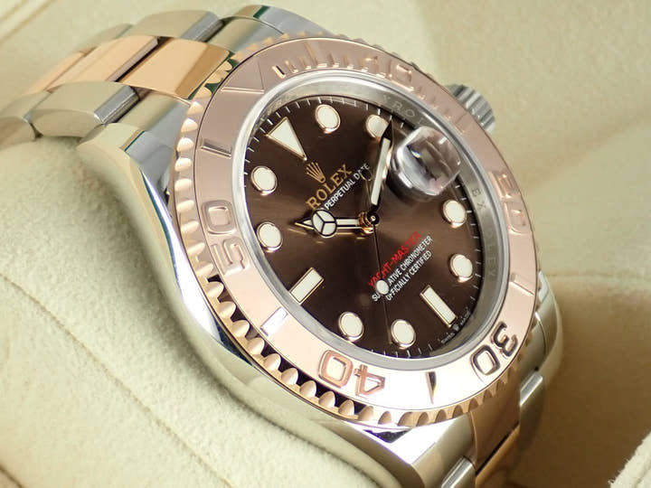 ロレックス ヨットマスター Ref.126621 チョコレート文字盤 未使用 yacht-master-90