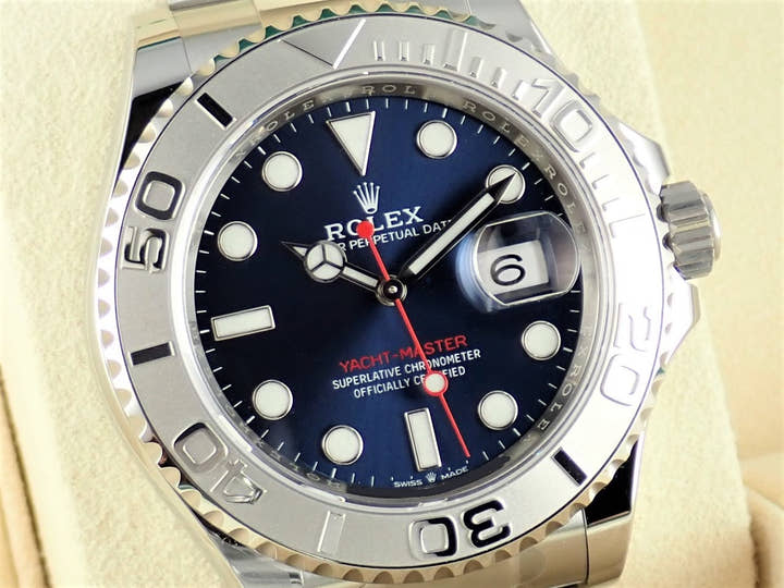 ロレックス ヨットマスター40 Ref.126622 ブルー文字盤 未使用 yacht-master-91