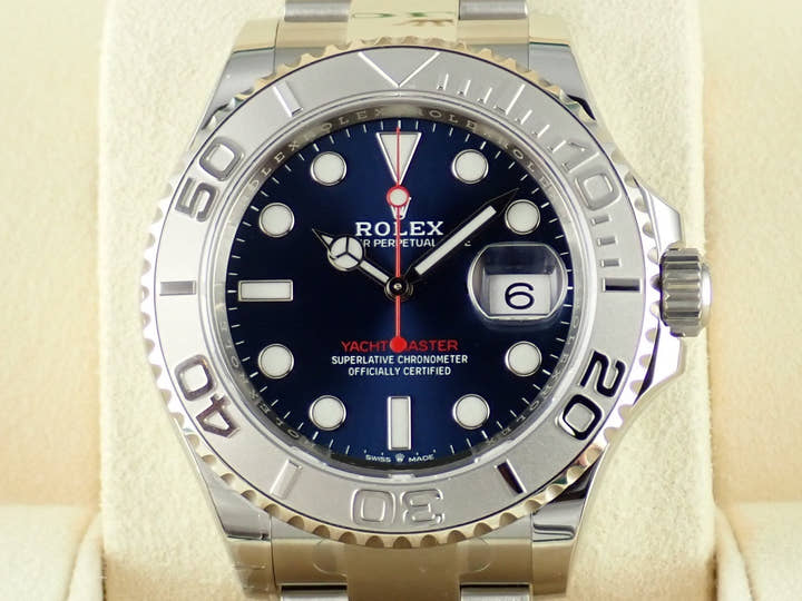 ロレックス ヨットマスター40 Ref.126622 ブルー文字盤 未使用 yacht-master-91