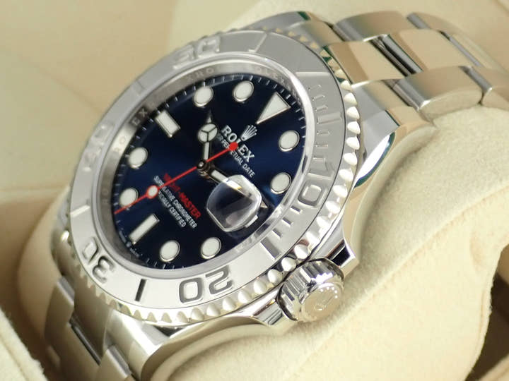 ロレックス ヨットマスター40 Ref.126622 ブルー文字盤 未使用 yacht-master-91