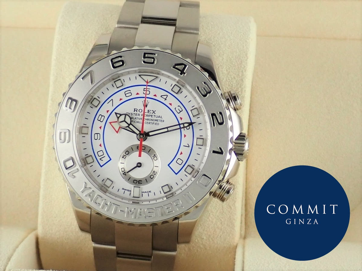 Rolex Yacht-Master II Ref.116689 White Dial Used yacht-master-93