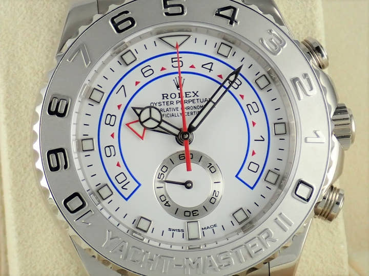 Rolex Yacht-Master II Ref.116689 White Dial Used yacht-master-93