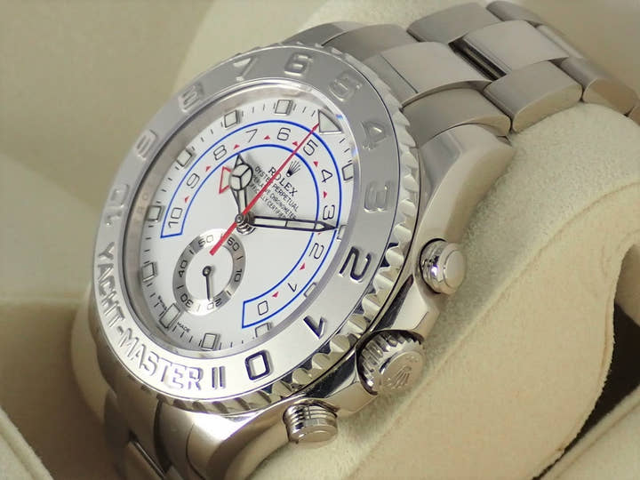 Rolex Yacht-Master II Ref.116689 White Dial Used yacht-master-93