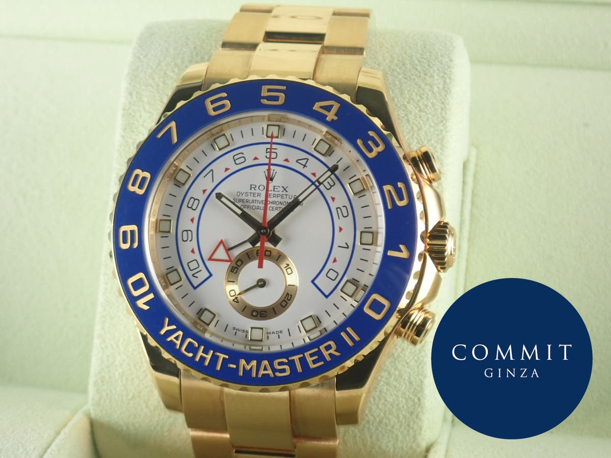 Rolex Yacht-Master II Ref.116688 White Dial Used yacht-master-94