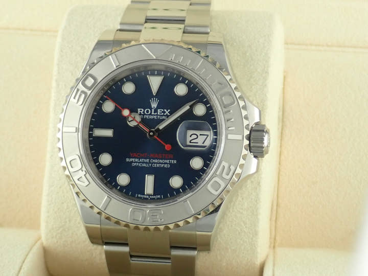 ロレックス ヨットマスター Ref.116622 ブルー文字盤 中古 yacht-master-95