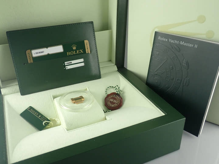 Rolex Yacht-Master II Ref.116688 White Dial Used yacht-master-94