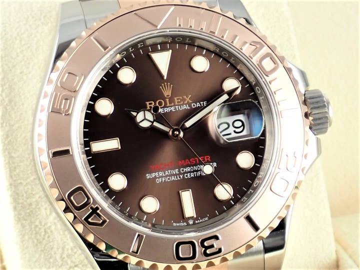 ロレックス ヨットマスター Ref.126621 チョコレート文字盤 未使用 yacht-master-98
