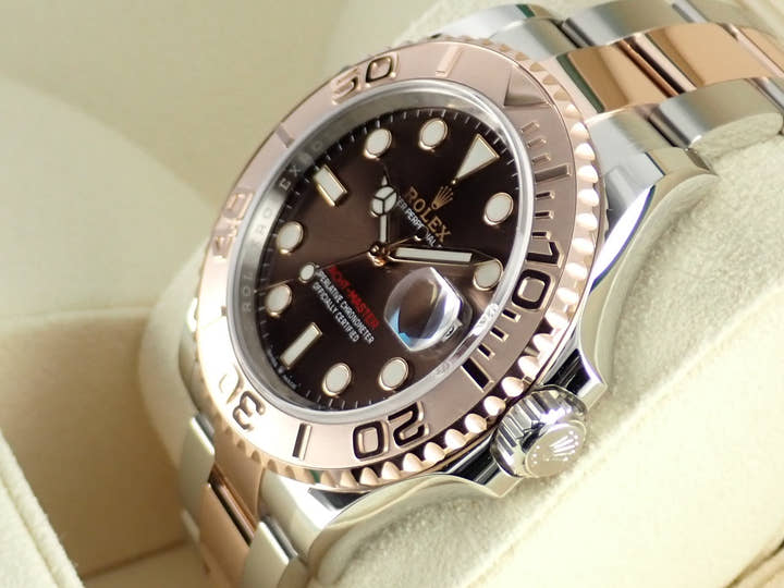 ロレックス ヨットマスター Ref.126621 チョコレート文字盤 未使用 yacht-master-98