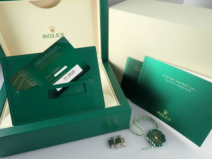 ロレックス ヨットマスター Ref.126621 チョコレート文字盤 未使用 yacht-master-98