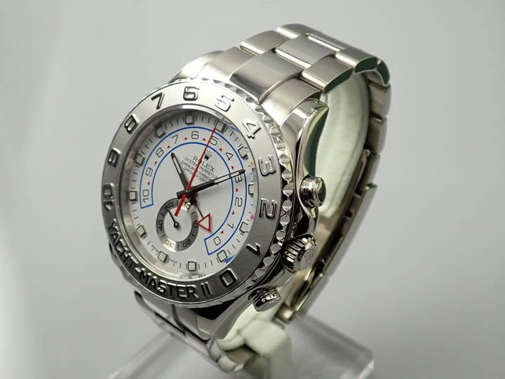 ロレックス ヨットマスターII Ref.116689 ホワイトゴールド ホワイト文字盤