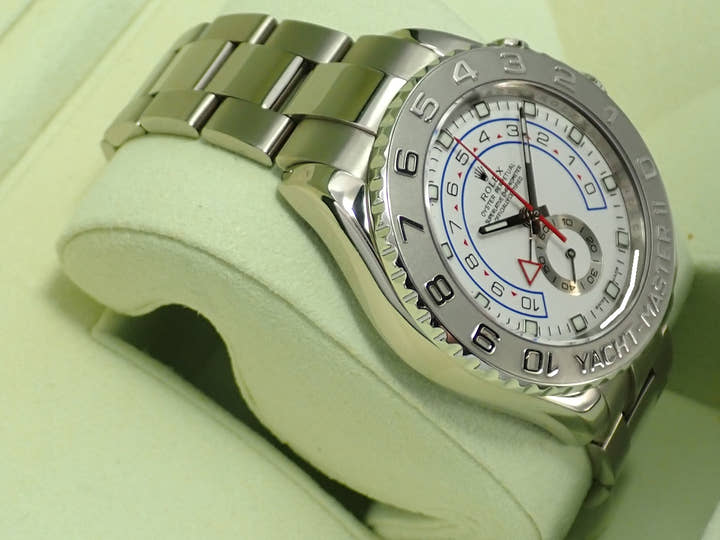 ロレックス ヨットマスターII Ref.116689 ホワイトゴールド ホワイト文字盤