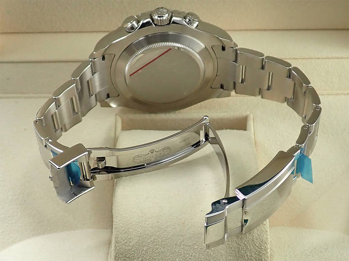 ロレックス ヨットマスターII Ref.116680 ステンレススチール ホワイト文字盤