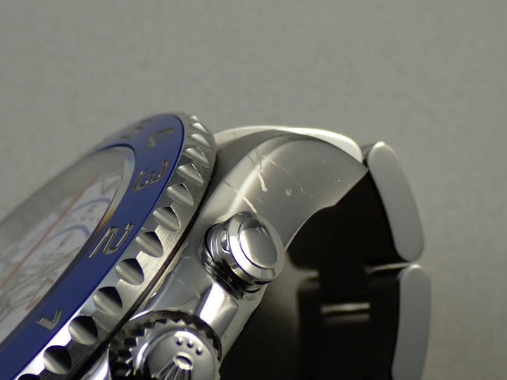 ロレックス ヨットマスターII Ref.116680 ステンレススチール ホワイト文字盤