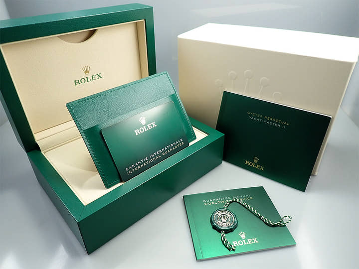 ロレックス ヨットマスターII Ref.116680 ステンレススチール ホワイト文字盤