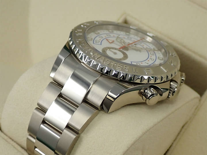 ロレックス ヨットマスターII Ref.116689 ホワイトゴールド ホワイト文字盤