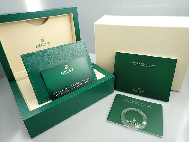 ロレックス ヨットマスターII Ref.116680 ステンレススチール ホワイト文字盤