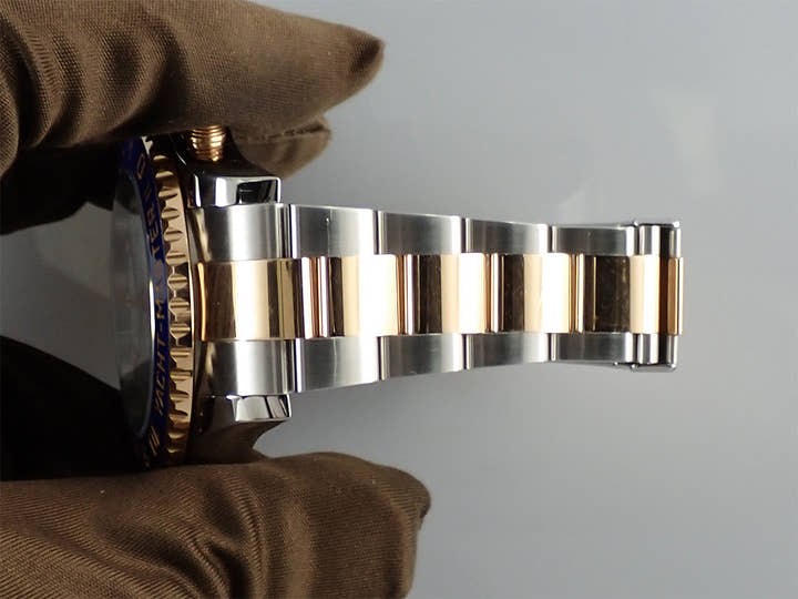 ロレックス ヨットマスターII Ref.116681 ステンレススチール/エバーローズゴールド ホワイト文字盤