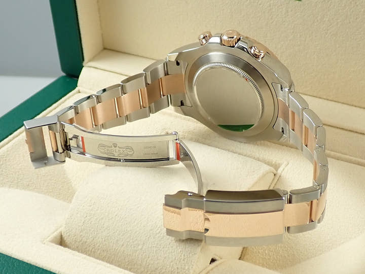 ロレックス ヨットマスターII Ref.116681 ステンレススチール/エバーローズゴールド ホワイト文字盤