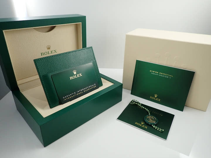 ロレックス ヨットマスターII Ref.116680 ステンレススチール ホワイト文字盤