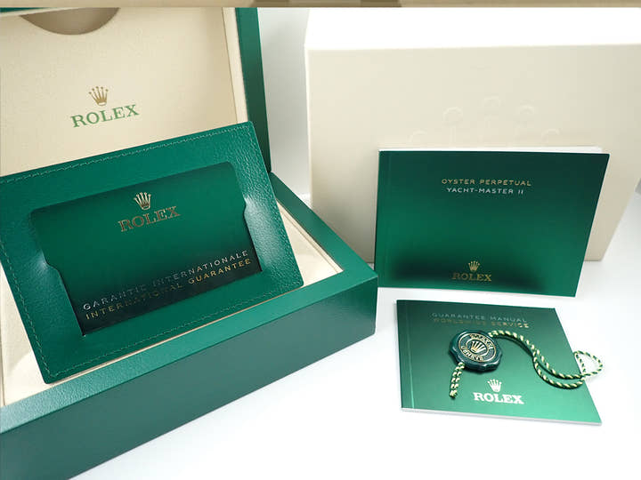 ロレックス ヨットマスターII Ref.116680 ステンレススチール ホワイト文字盤