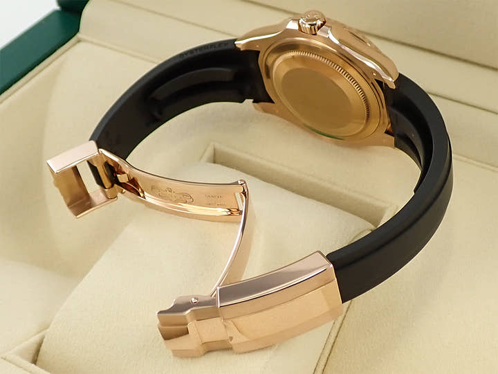 ロレックス ヨットマスター37 Ref.268655 エバーローズゴールド ブラック文字盤