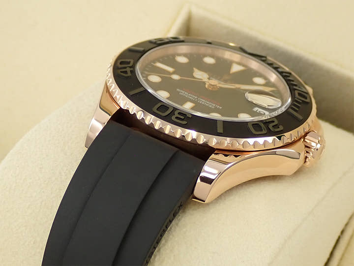 ロレックス ヨットマスター37 Ref.268655 エバーローズゴールド ブラック文字盤