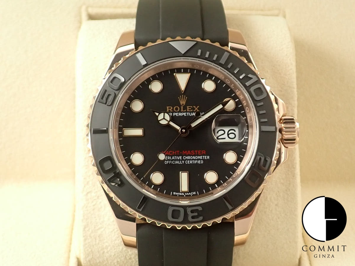 ロレックス ヨットマスター40 Ref.116655 エバーローズゴールド ブラック文字盤