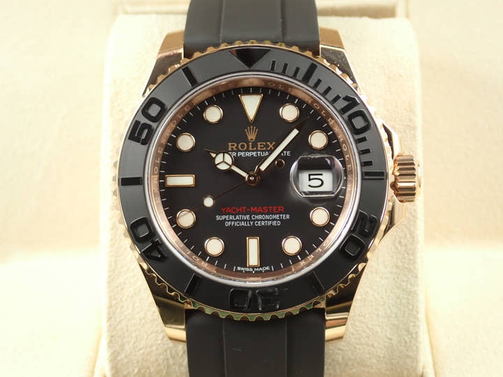 ロレックス ヨットマスター40 Ref.116655 エバーローズゴールド ブラック文字盤