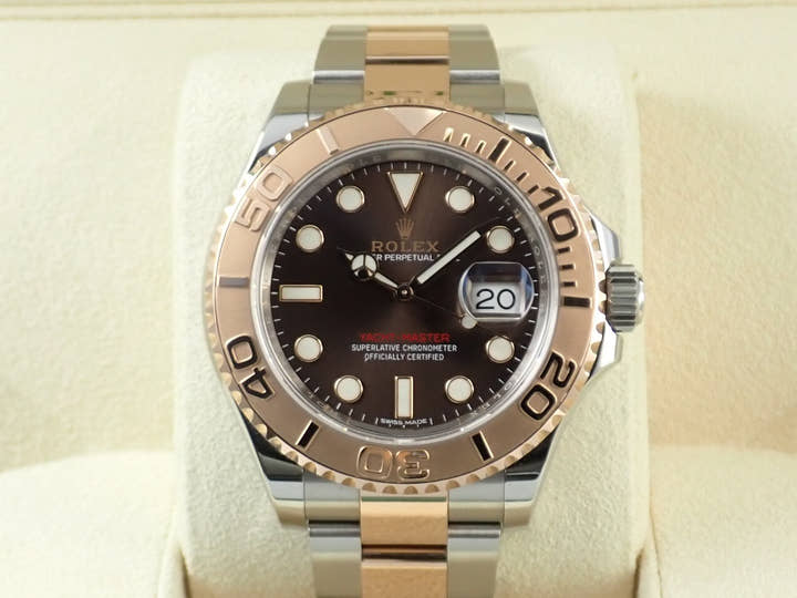 ロレックス ヨットマスター40 Ref.116621 ステンレススチール/エバーローズゴールド チョコレート文字盤
