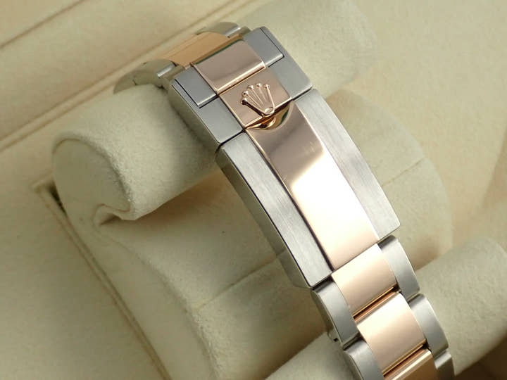 ロレックス ヨットマスター40 Ref.116621 ステンレススチール/エバーローズゴールド チョコレート文字盤