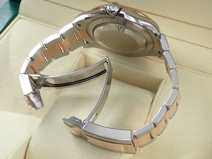 ロレックス ヨットマスター40 Ref.116621 ステンレススチール/エバーローズゴールド チョコレート文字盤