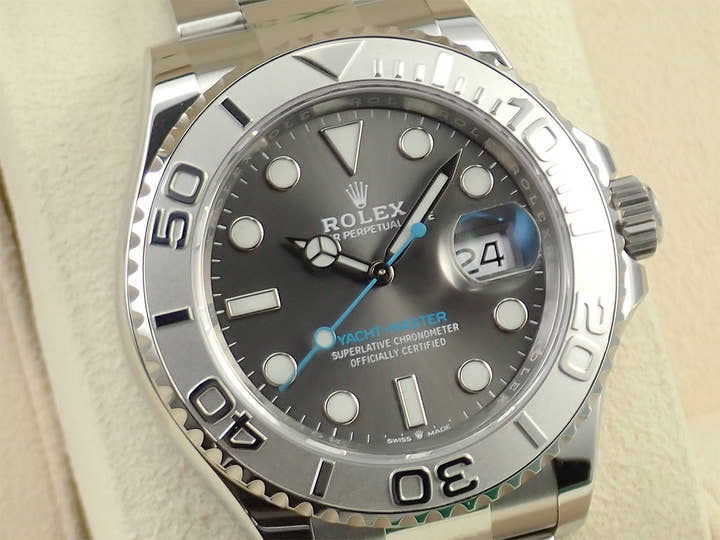 ロレックス ヨットマスター40 Ref.126622 ステンレススチール/プラチナ スレート文字盤
