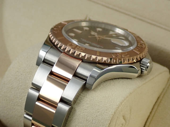 ロレックス ヨットマスター40 Ref.116621 ステンレススチール/エバーローズゴールド チョコレート文字盤