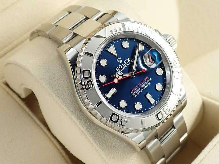ロレックス ヨットマスター40 Ref.126622 ステンレススチール/プラチナ ブライトブルー文字盤