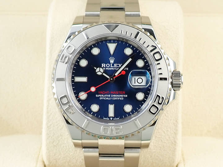 ロレックス ヨットマスター40 Ref.126622 ステンレススチール/プラチナ ブライトブルー文字盤