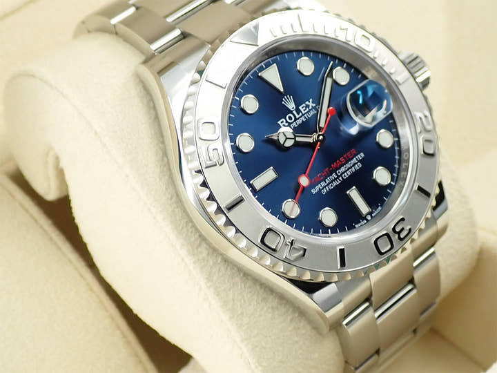 ロレックス ヨットマスター40 Ref.126622 ステンレススチール/プラチナ ブライトブルー文字盤