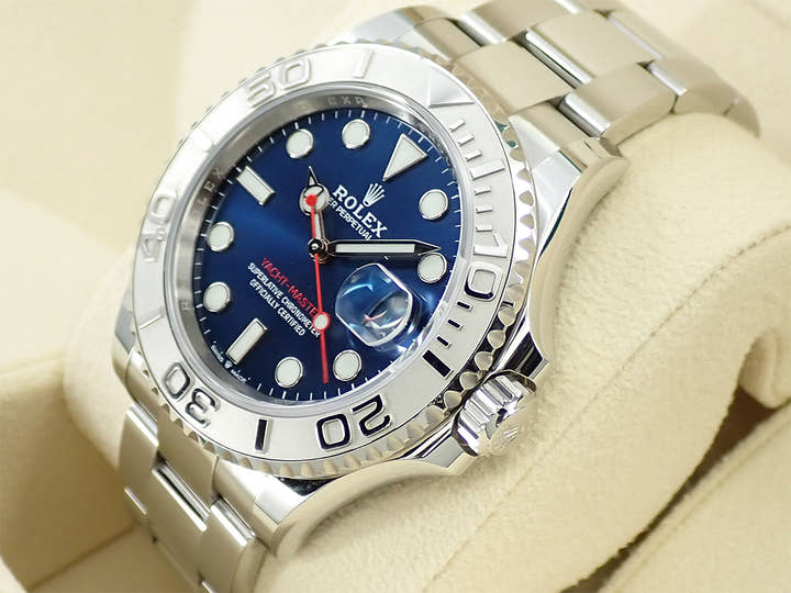 ロレックス ヨットマスター40 Ref.126622 ステンレススチール/プラチナ ブライトブルー文字盤