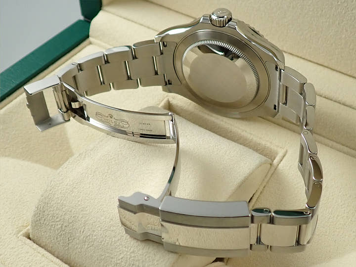 ロレックス ヨットマスター40 Ref.126622 ステンレススチール/プラチナ ブライトブルー文字盤