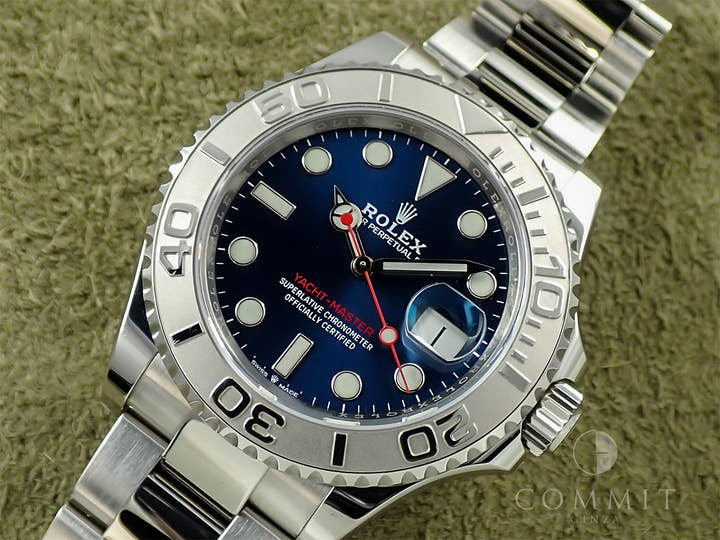 ロレックス ヨットマスター40 Ref.126622 ステンレススチール/プラチナ ブライトブルー文字盤