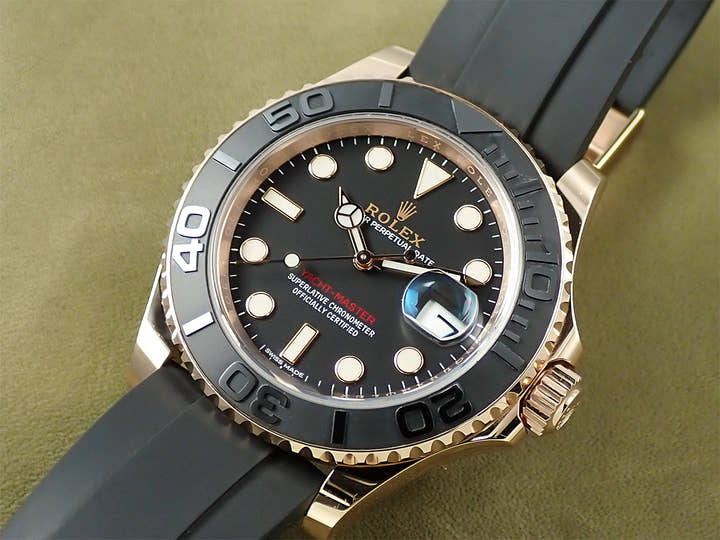 ロレックス ヨットマスター40 Ref.116655 エバーローズゴールド ブラック文字盤
