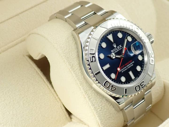 ロレックス ヨットマスター40 Ref.126622 ステンレススチール/プラチナ ブライトブルー文字盤