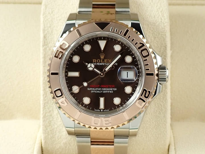 ロレックス ヨットマスター40 Ref.126621 ステンレススチール/エバーローズゴールド チョコレート文字盤