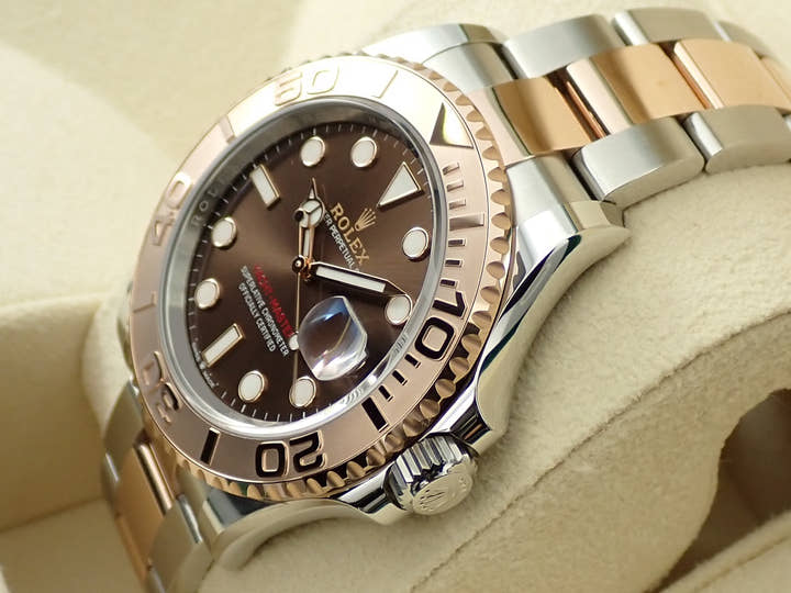 ロレックス ヨットマスター40 Ref.126621 ステンレススチール/エバーローズゴールド チョコレート文字盤