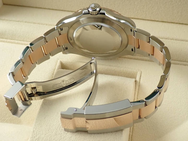 ロレックス ヨットマスター40 Ref.126621 ステンレススチール/エバーローズゴールド チョコレート文字盤