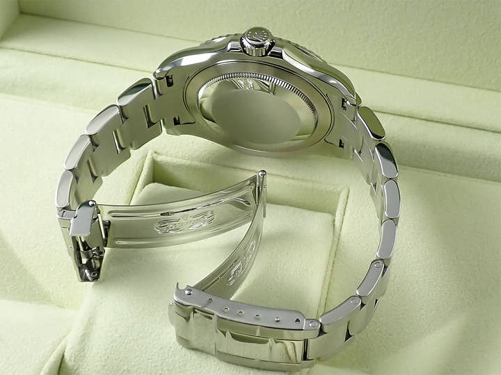 ロレックス ヨットマスター40 Ref.16622 ステンレススチール/プラチナ ロレジウム文字盤 美品 2R470990