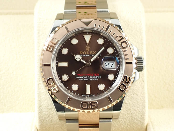ロレックス ヨットマスター40 Ref.126621 ステンレススチール/エバーローズゴールド チョコレート文字盤