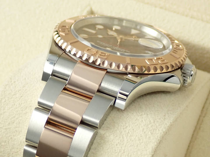 ロレックス ヨットマスター40 Ref.126621 ステンレススチール/エバーローズゴールド チョコレート文字盤