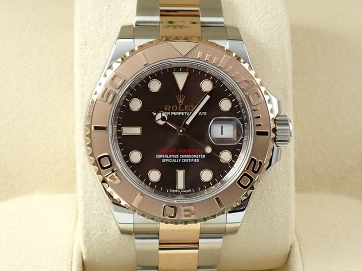 ロレックス ヨットマスター40 Ref.116621 ステンレススチール/エバーローズゴールド チョコレート文字盤
