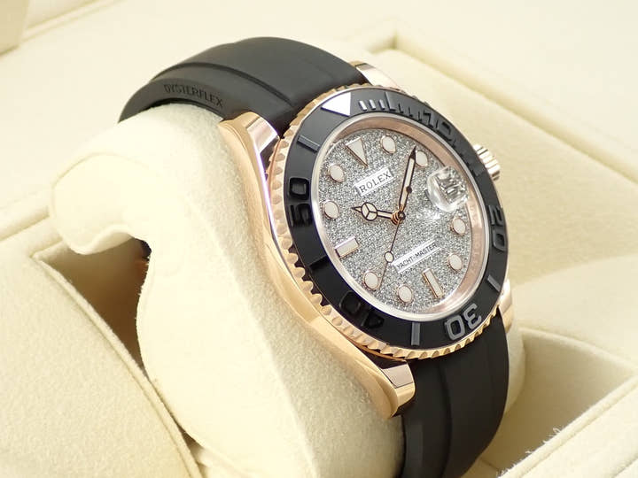 ロレックス ヨットマスター40 Ref.126655 エバーローズゴールド パヴェダイヤモンド文字盤